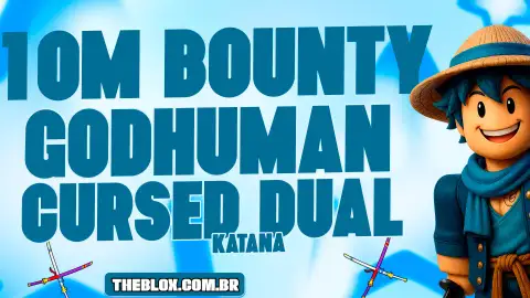 🔥〔💰〕 10 MILHÕES DE BOUNTY + GODHUMAN  + FRUTAS E ITENS