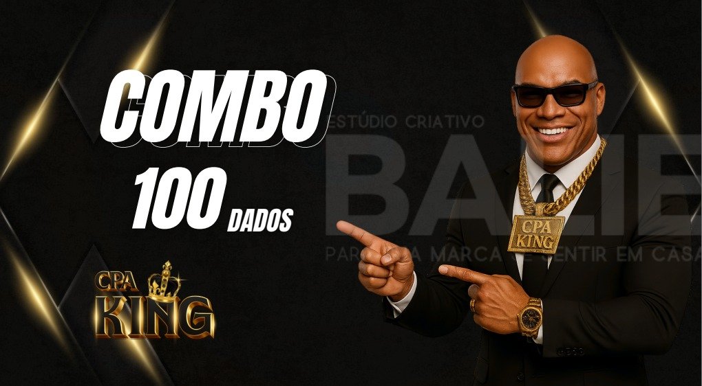🔥COMBO 100 DADOS🔥
