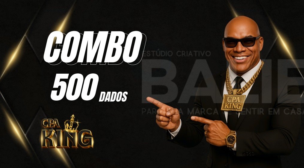 🔥COMBO 500 DADOS🔥