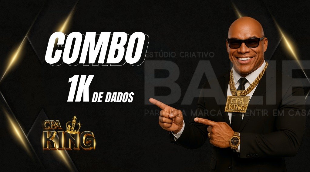 🔥COMBO 1K DE DADOS🔥