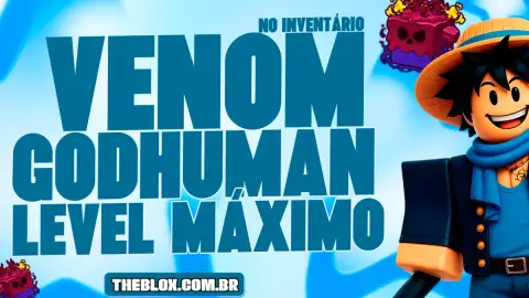 〔☠︎︎〕VENOM NO INVENTÁRIO + FRUTAS E ITENS - LEVEL MÁXIMO