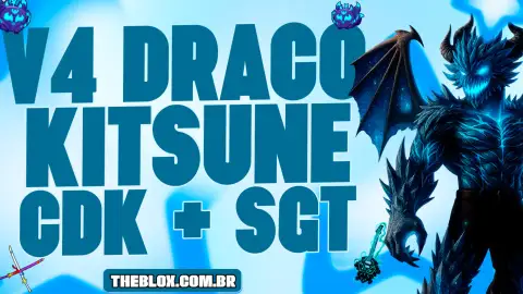 🐲🦊🎸⚔️🐉 V4 DRACO FULL GEAR + KITSUNE + CDK + SKULL GUITAR + DRAGON HEART + DRAGONSTORM + GHM + Level MAX