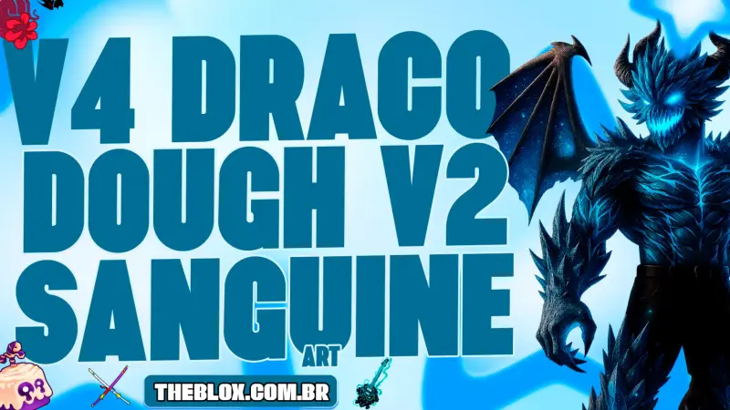 🔥🐲🩸🍩⚔️🎸🐉 V4 DRACO FULL + SANGUINE ART + DOUGH V2 +  DRAGONSTORM +  DRAGON HEART + CDK + GHM + LVL MAX