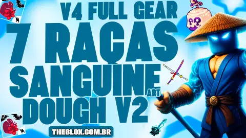 [MELHOR CONTA]〔☀️🩸🐉🍩⚔️🎸〕TODAS AS RAÇAS FULL (7 RAÇAS) + SANGUINE ART  + DOUGH V2 + SKULL GUITAR  + CDK + DRAGON HEART + DRAGONSTORM + LEVEL MÁXIMO