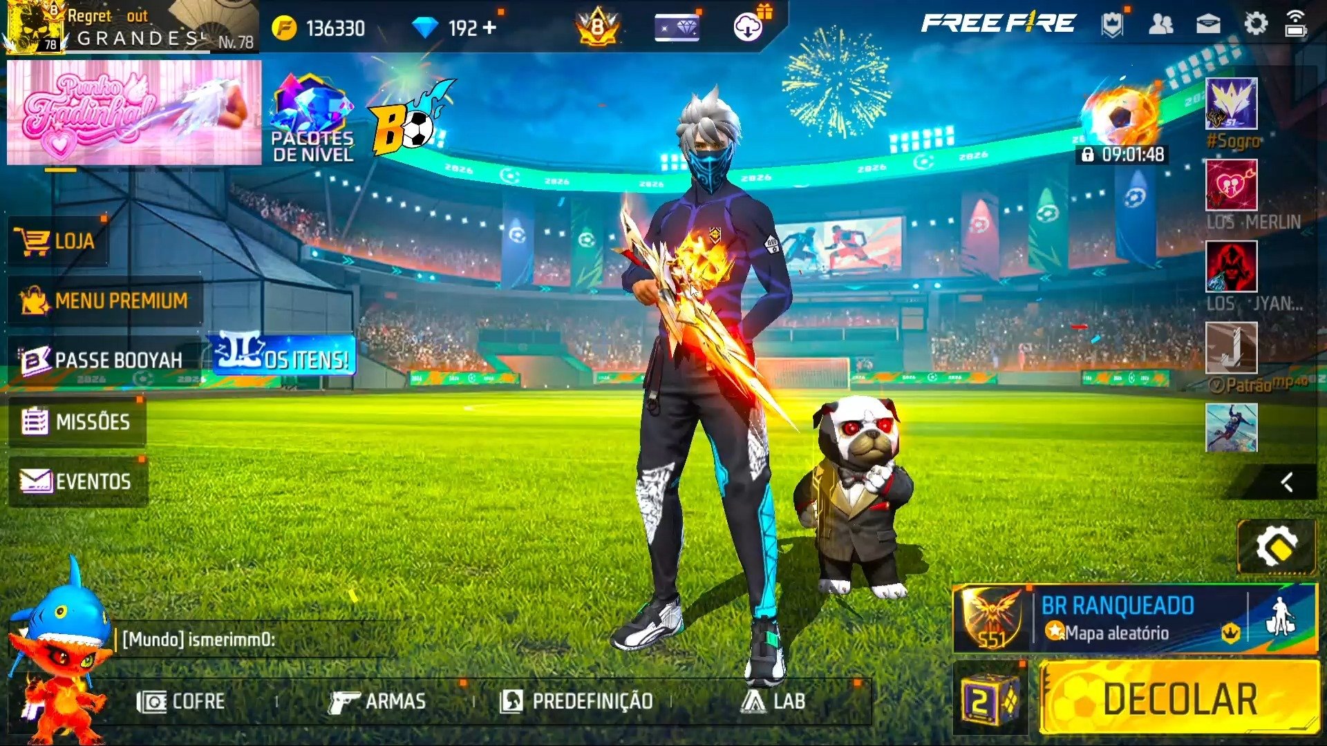 CONTA BLUELOCK + PRIME 8 🏆