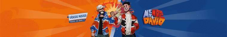 Banner do canal Meu Nome é David no YouTube