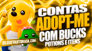 Conta Adopt Me com Bucks e Potions