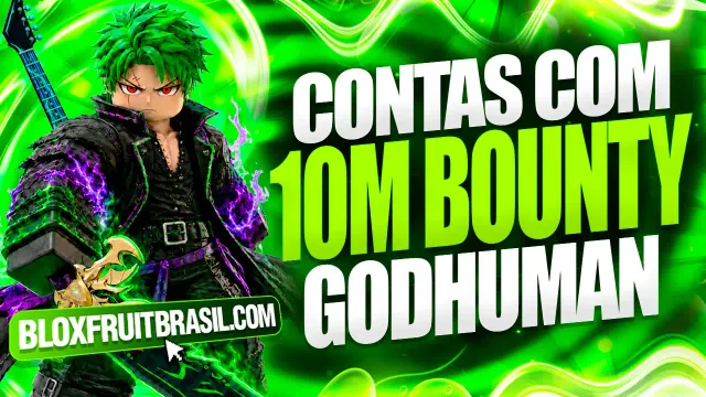 Conta Blox Fruits com 10M Bounty