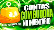 Conta Blox Fruits com Buddha no Inventário