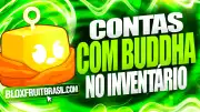 Conta Blox Fruits com Buddha no Inventário