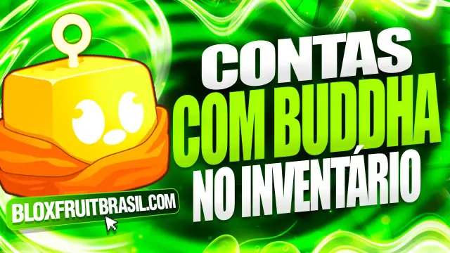 Conta Blox Fruits com Buddha no Inventário