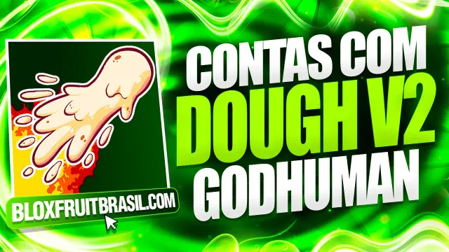 Conta Blox Fruits com Dough V2