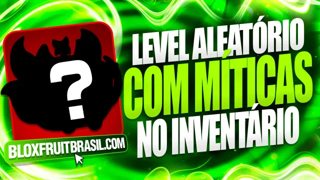 Conta Blox Fruits com Frutas Míticas e Level Aleatório