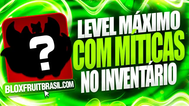 Conta Blox Fruits com Frutas Míticas e Level Máximo