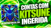 Conta Blox Fruits com Kitsune Ingerida