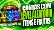 Conta Blox Fruits Level Aleatório