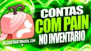 Conta Blox Fruits com Pain no Inventário