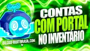 Conta Blox Fruits com Portal no Inventário