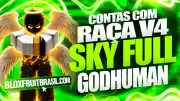 Conta Blox Fruits com Raça Sky V4 Full Gear