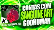 Conta Blox Fruits com Sanguine Art