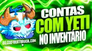 Conta Blox Fruits com Yeti no Inventário