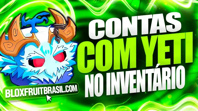 Conta Blox Fruits com Yeti no Inventário