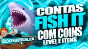 Conta Fish It com Varas, Itens e Coins