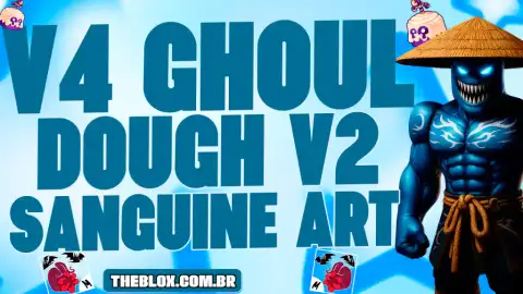 [PROMO]〔👻🍩🩸⚔️🎸〕V4 GHOUL FULL + DOUGH V2 + CDK + SKULL GUITAR + GHM + LVL 2800 + FRUTA E ITENS