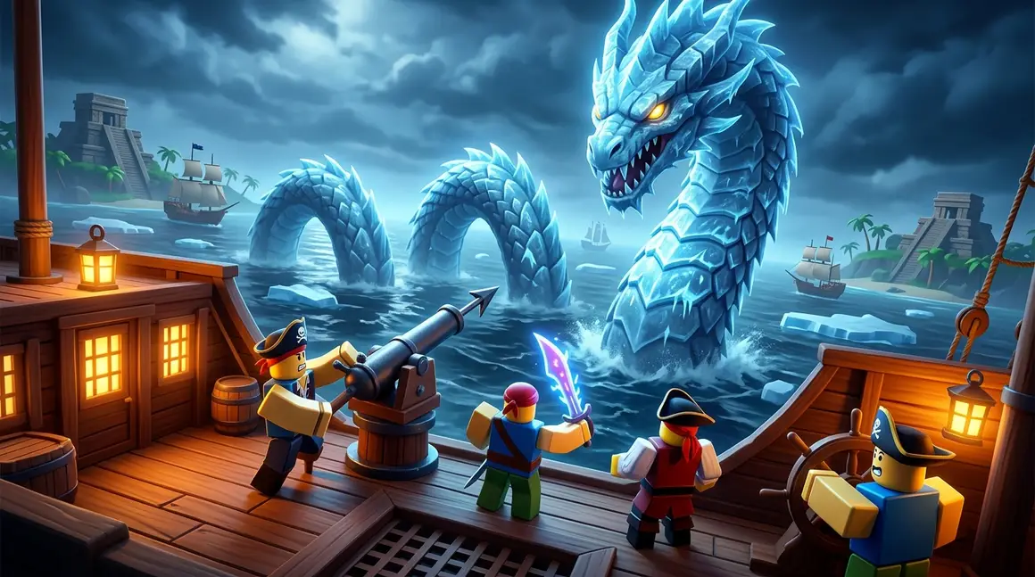 Como caçar o Leviathan no Blox Fruits em 2026: grupo, Spy e Coração