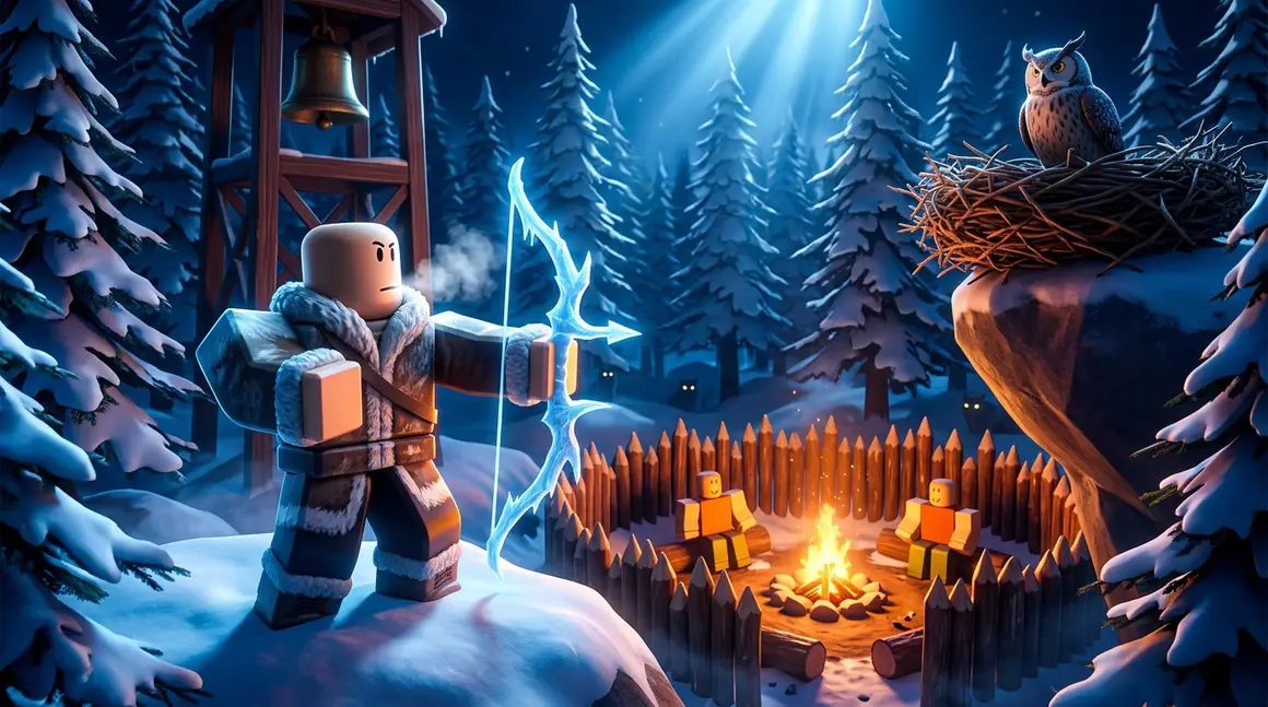 Nova atualização do 99 Noites na Floresta: o que mudou no bioma da neve