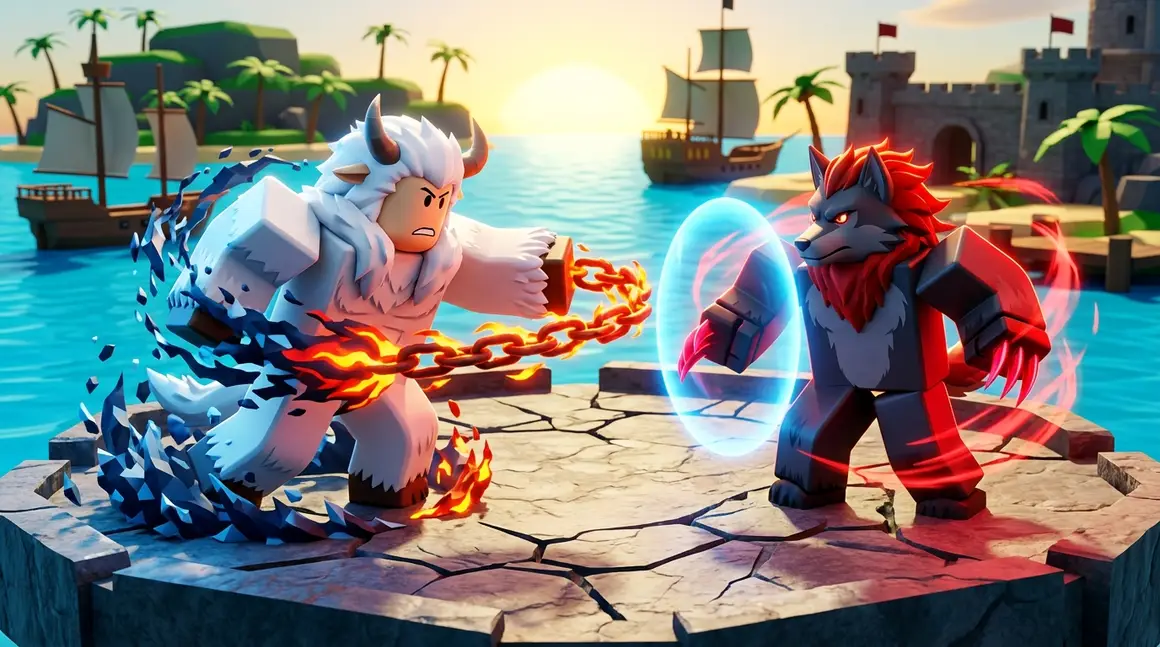 Fiend vs Werewolf no Blox Fruits: combo ou sobrevivência?