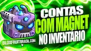 Conta Blox Fruits com Magnet no Inventário