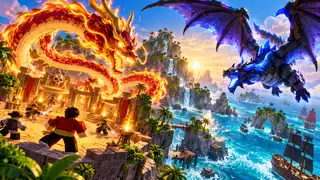 Dragon East ou West no Blox Fruits: qual escolher para farm e PvP